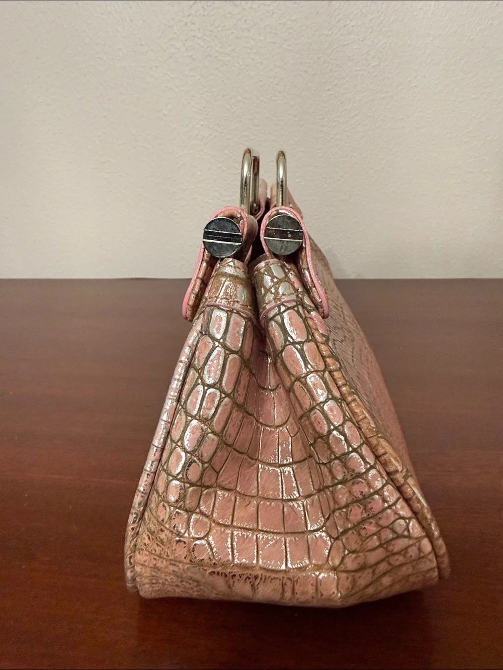 Donald J. Pliner sleek croc